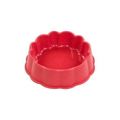 Plato Flor Pequeño - Coral...