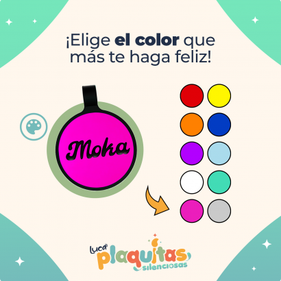 Plaquita Silenciosa - Circulo