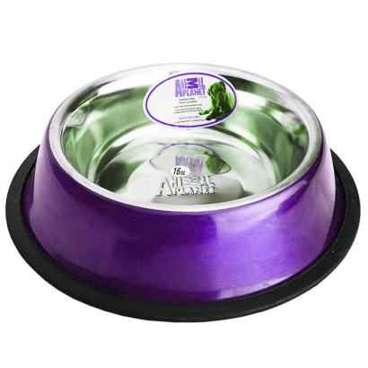 Plato De Acero Para Gato 8...