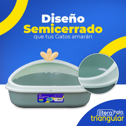 Litera Abierta Triangular -...