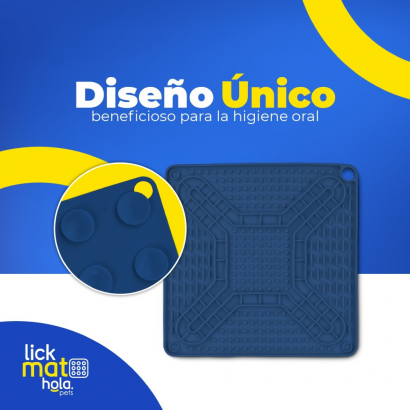 Lick Mat - Azul - Hola Pets