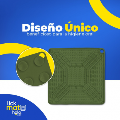Lick Mat - Verde - Hola Pets