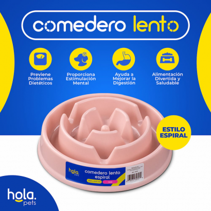 Comedero Lento Espiral -...