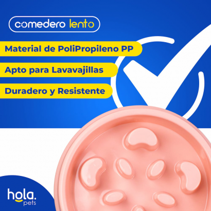 Comedero Lento Flor -...