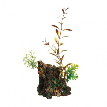 Adorno Tronco Con Plantas...