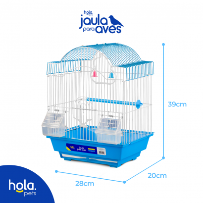 Jaula para Aves Techo...