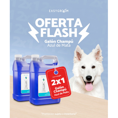 Oferta 2x1 Champú Azul de...