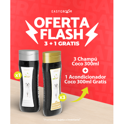 3 Champú De Coco Easygroom...