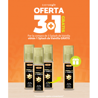3+1 Splash Vainilla y...