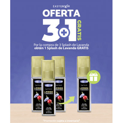 3+1 Splash Lavanda y...