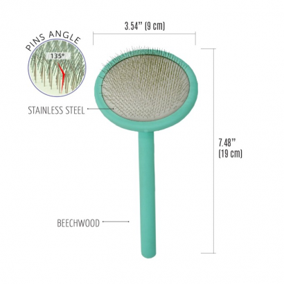 Cepillo Redondo Verde -...