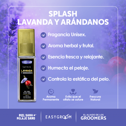 Splash Lavanda y Arándanos...