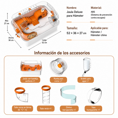 Hábitat Modular para Hámster