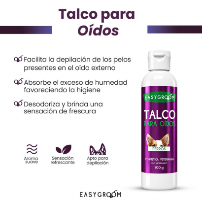 Talco Para Oídos Easygroom