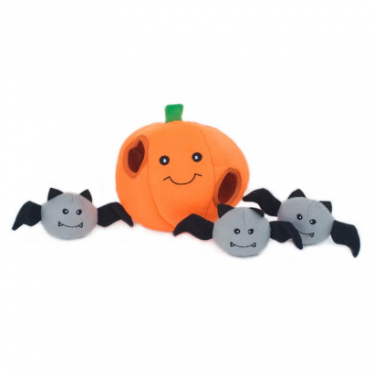 Calabaza con Murciélagos -...