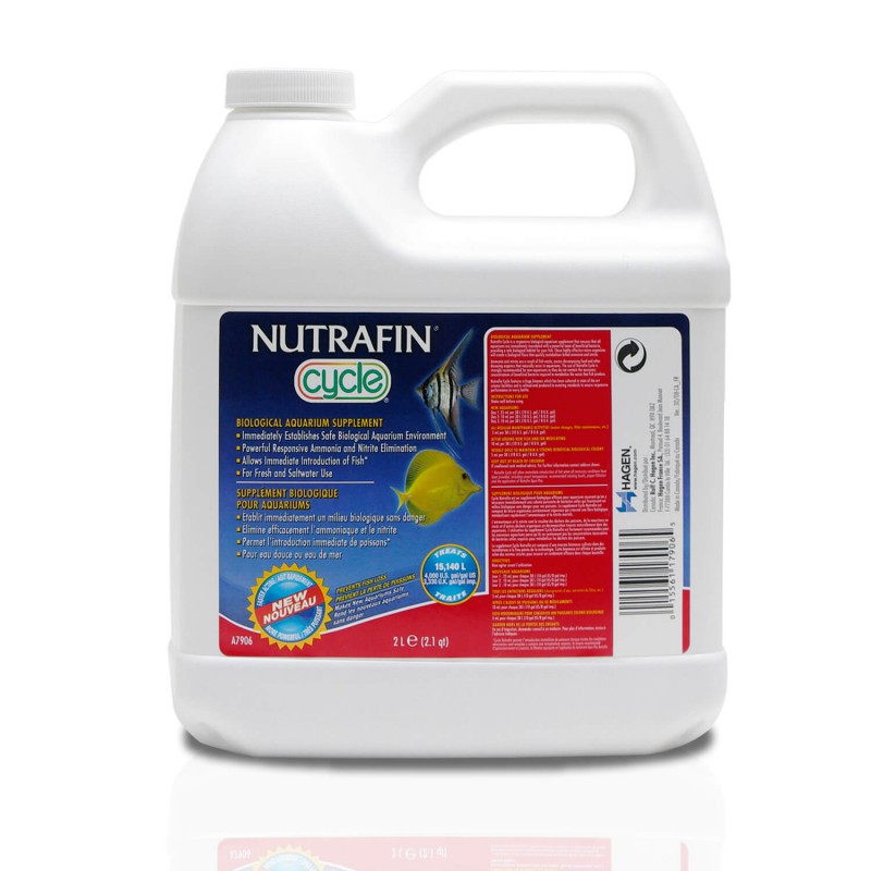 Bacterias Acondicionador para acuarios 120 ml Nutrafin Costa Rica