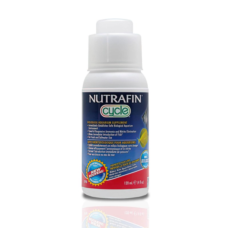 Bacterias Acondicionador para acuarios 120 ml Nutrafin Costa Rica