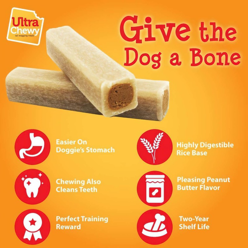 Double Treat Bone Higado Ultra Chewy