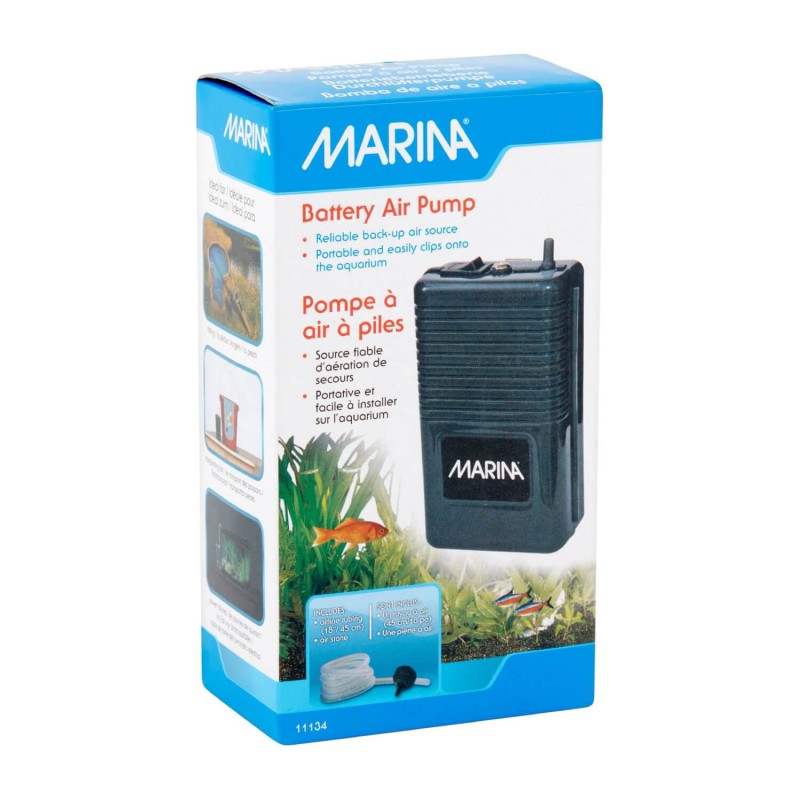 Pompe à air Marina A100 pour Aquarium, 150 L